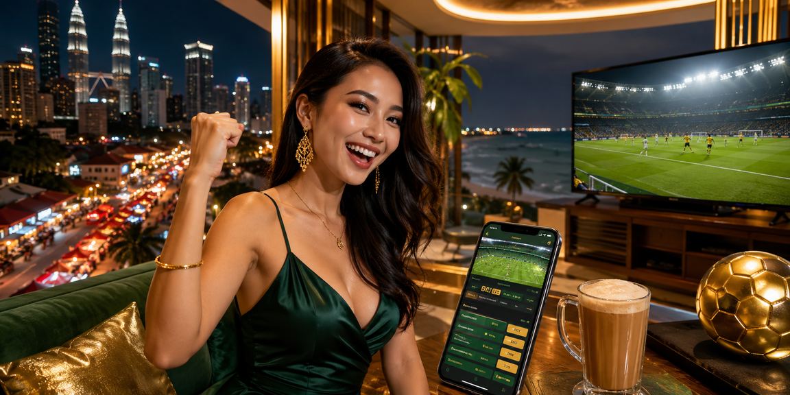 Pengguna di Kuala Lumpur mengakses promosi lk2 melalui telefon pintar dengan mudah