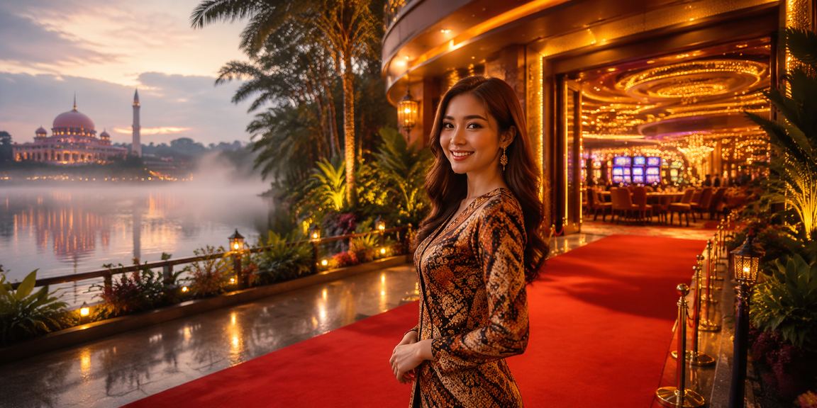 Suasana hiburan kasino moden di Putrajaya